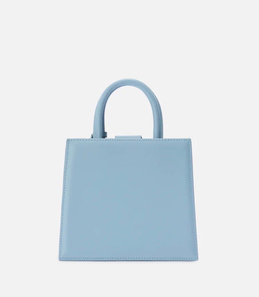 SAINT BARTH Borsa midi strutturata in pelle lisciacity cod 3050