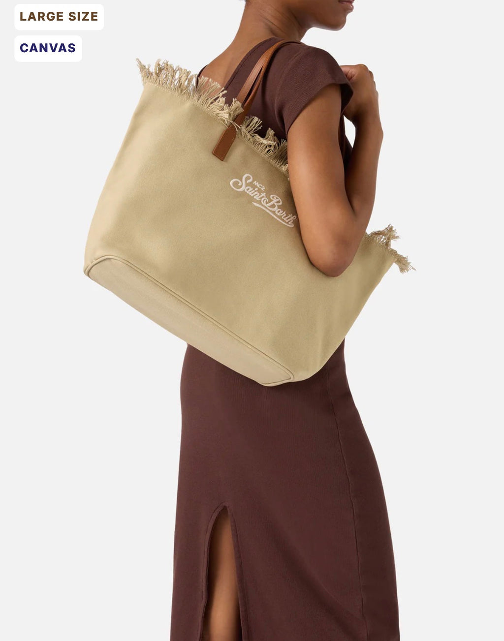 SAINT BARTH Borsa city regular in canvas cod 3056