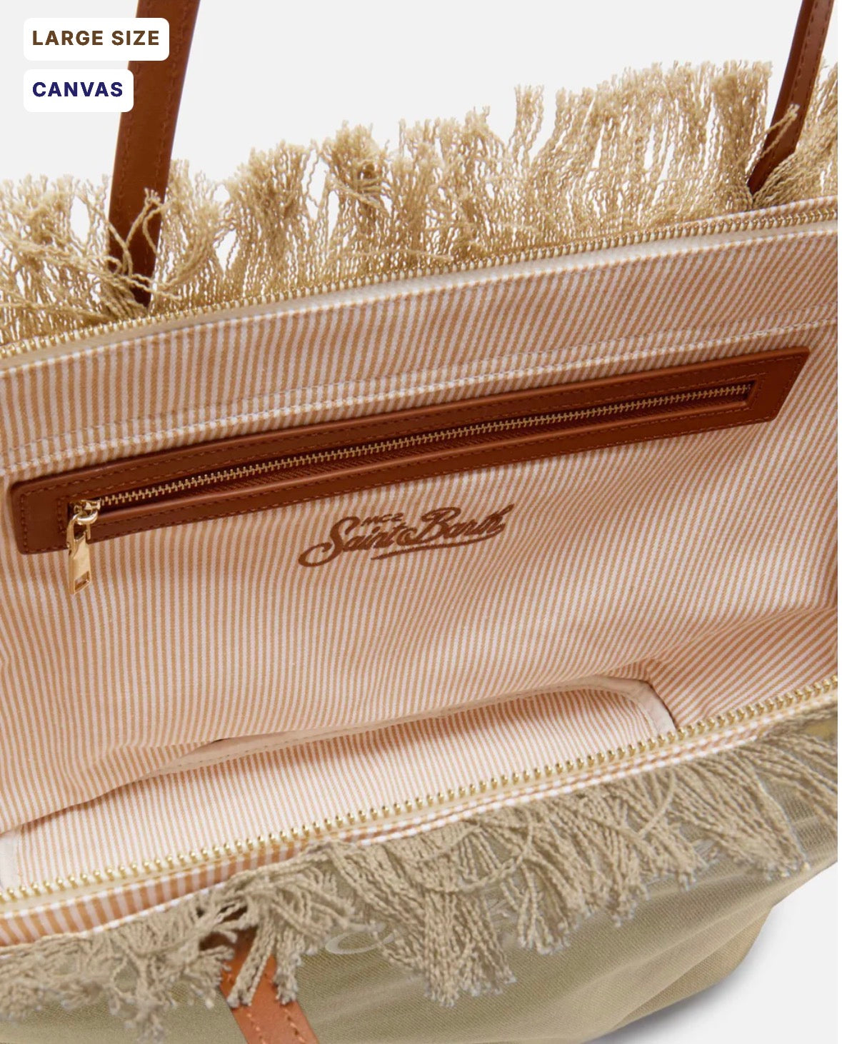 SAINT BARTH Borsa city regular in canvas cod 3056