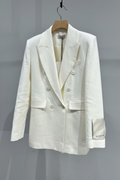 JACQUER Blazer lino strutturato cod 1168
