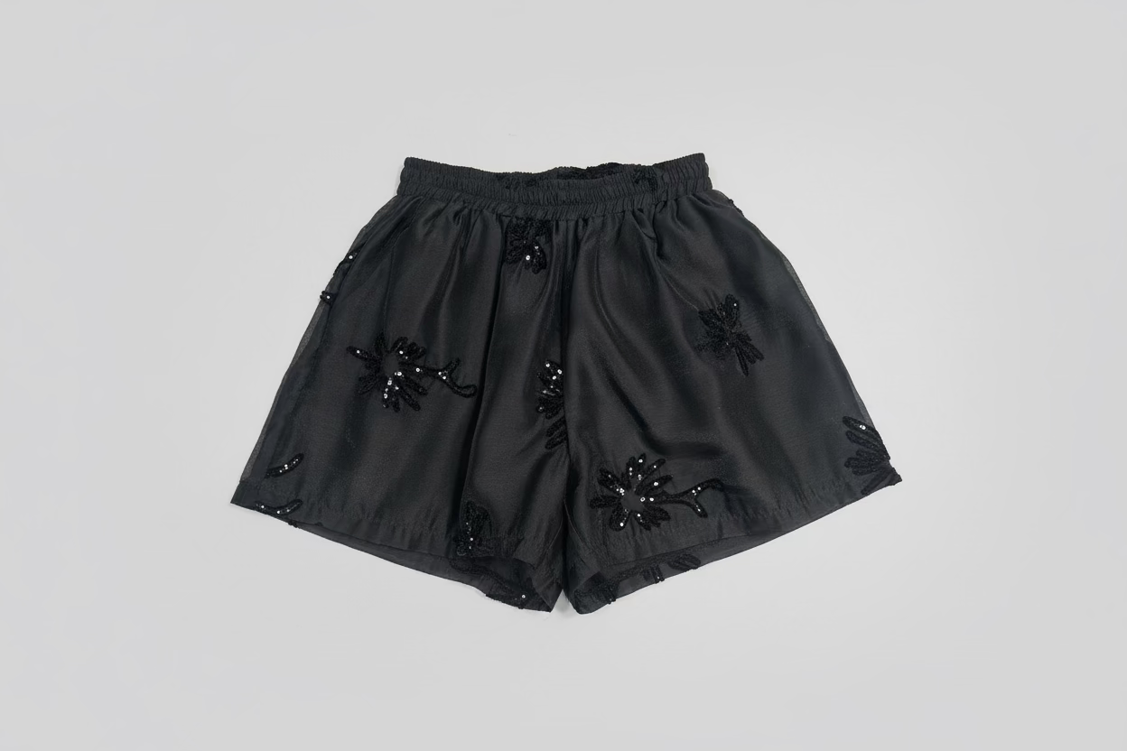 Oui odile Shorts Sofia con applicazioni cod 1177