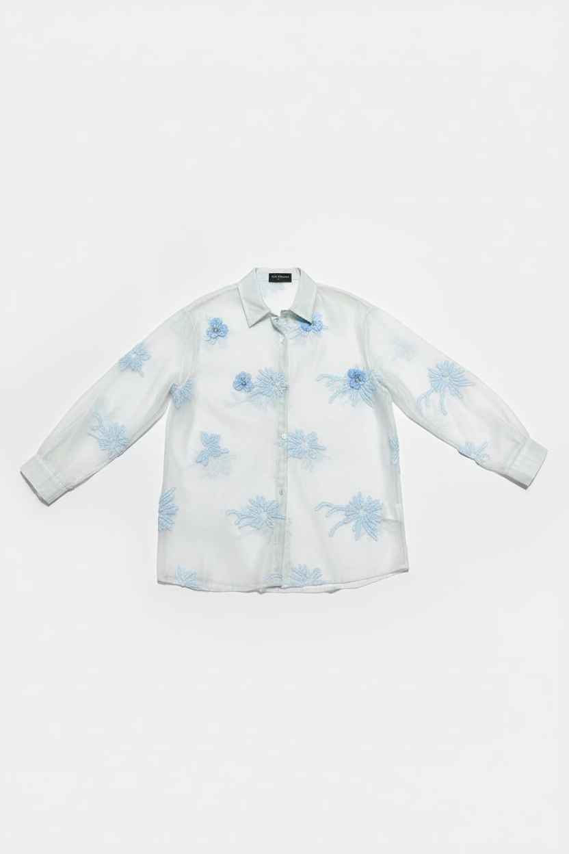 Oui Odile camicia organza Sofia cod 1182