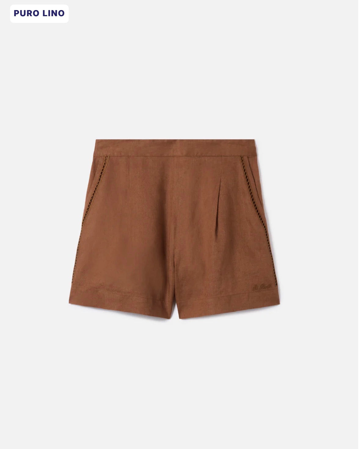 SAINT BARTH Shorts Amani in lino cod 1186