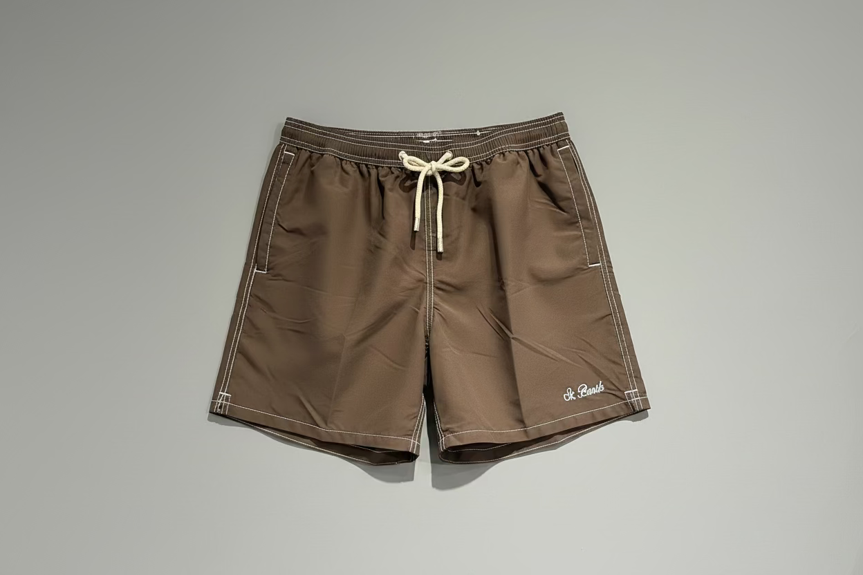 SAINT BARTH Costume da bagno tinta unita con logo cod 6080
