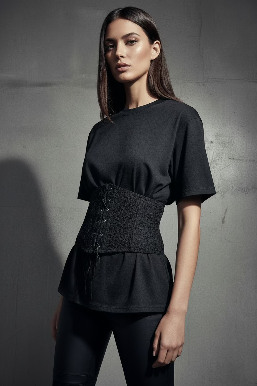TENSIONE In t-shirt con bustino cod.2018