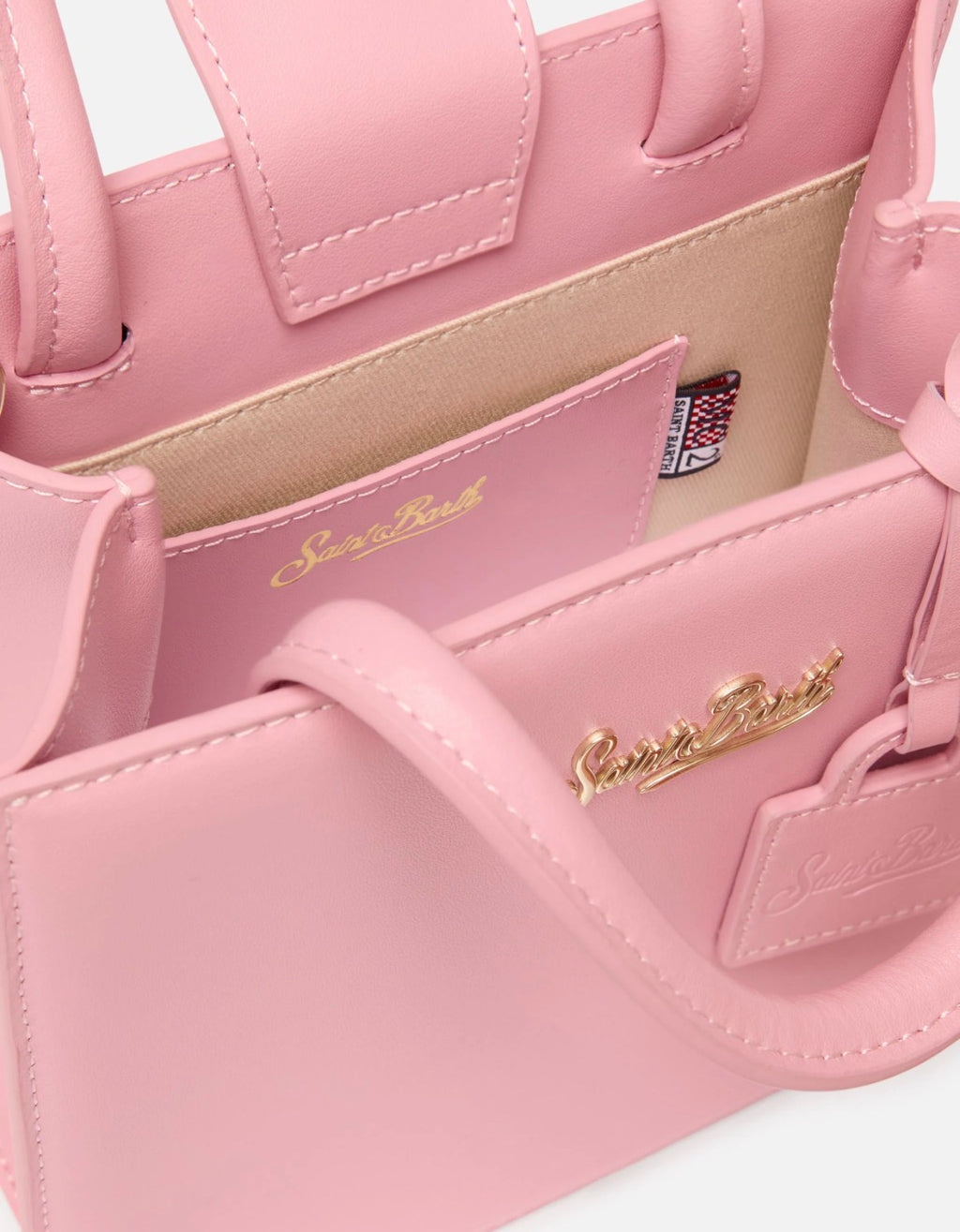 SAINT BARTH Borsa mini strutturata in pelle liscia cod 3051