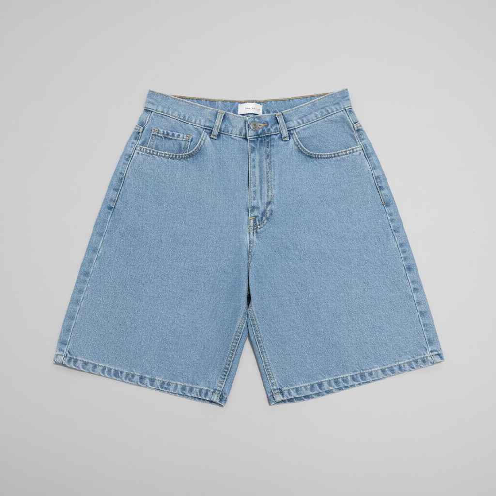 NEW JOB BRAND Bermuda denim lavaggio chiaro cod 6095