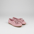 R23 Mocassino rosa con frange cod 3062