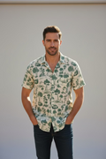 SAINT BARTH Camicia linen country car toile cod 6102