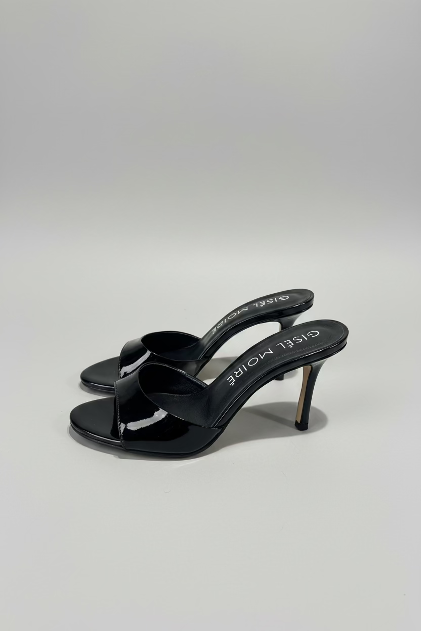 GISEL MOIRE Sandalo nero cod 3066