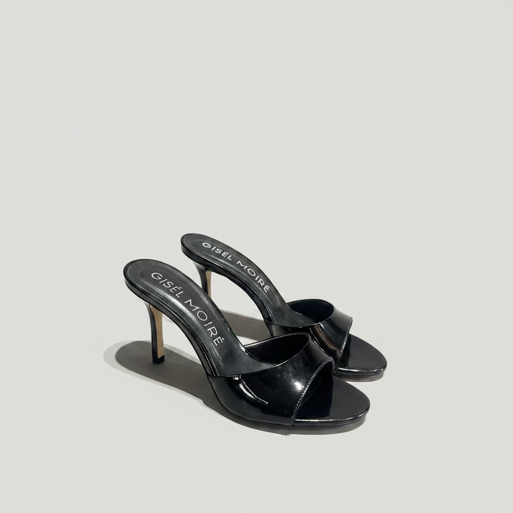 GISEL MOIRE Sandalo nero cod 3066