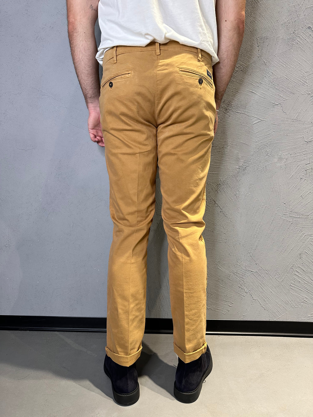 40WEFT. Pantalone Lenny senape. COD. 271