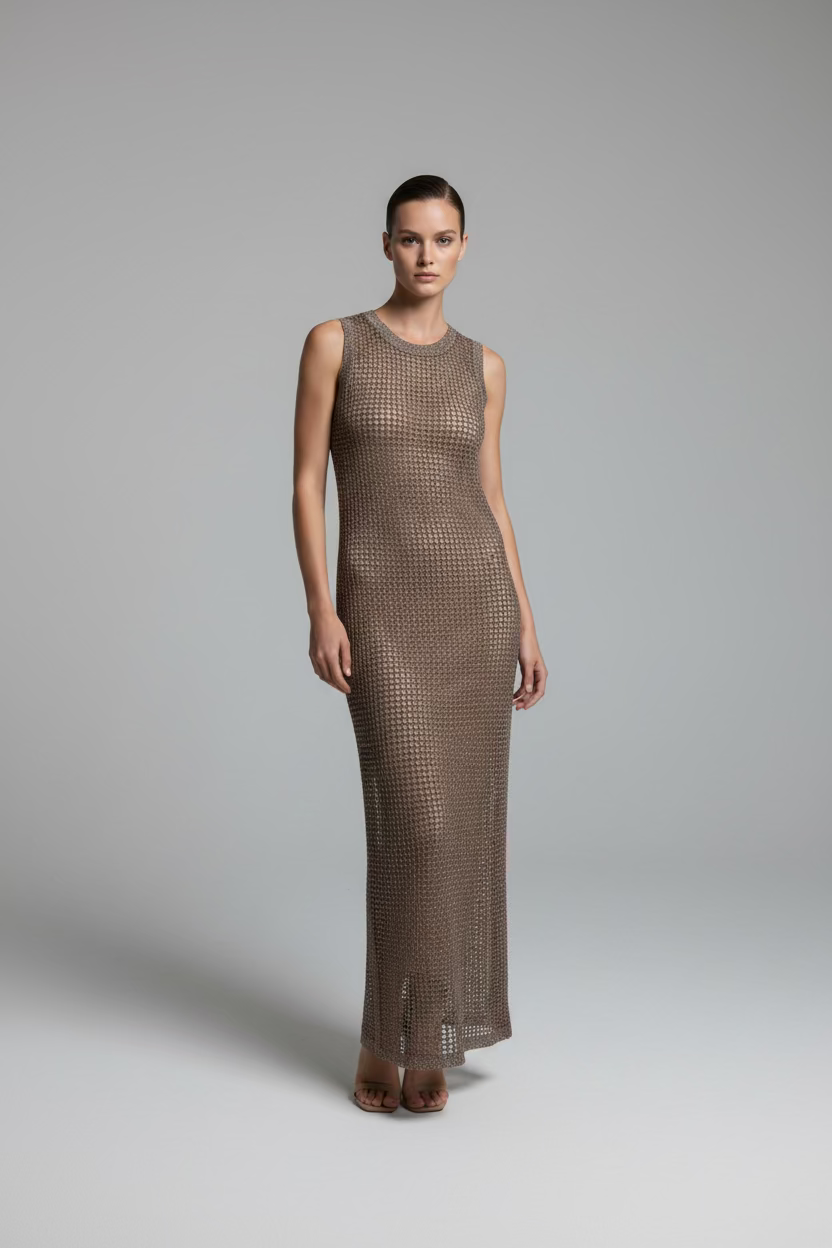 SAINT BARTH Copri costume Eileen mesh luxury cod 2062