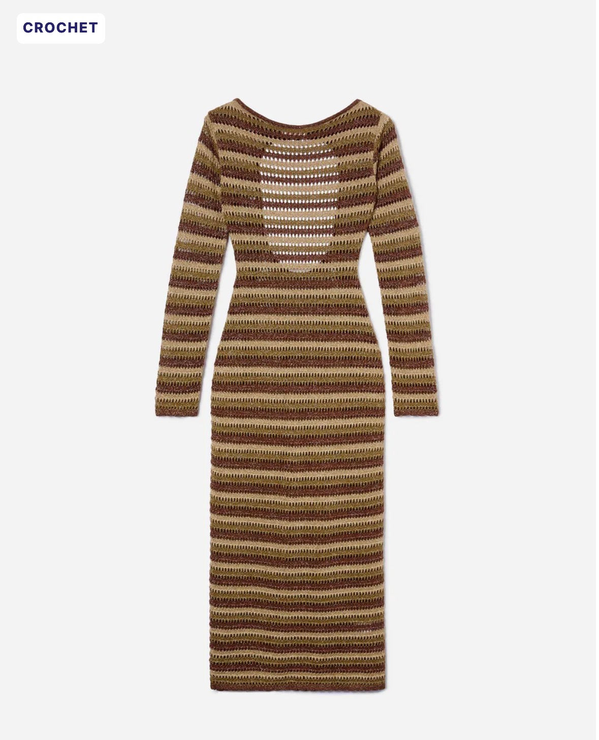 SAINT BARTH in tessuto crochet a righe cod 2063