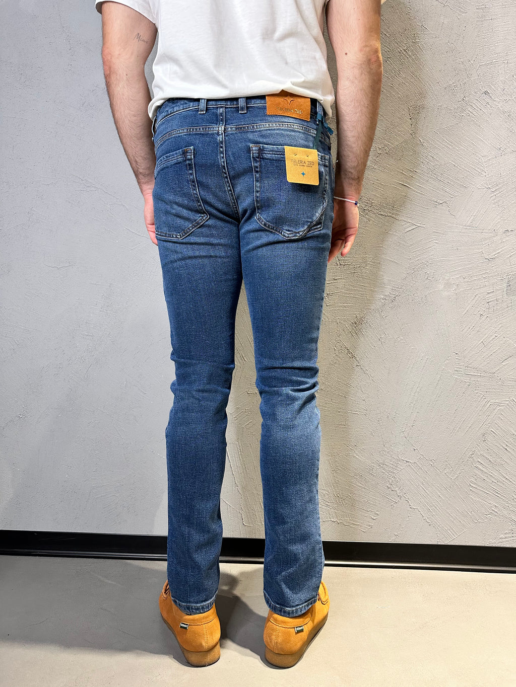 TELERIA ZED PLATINO. Jeans Skinny/Slim Fit. COD. 257
