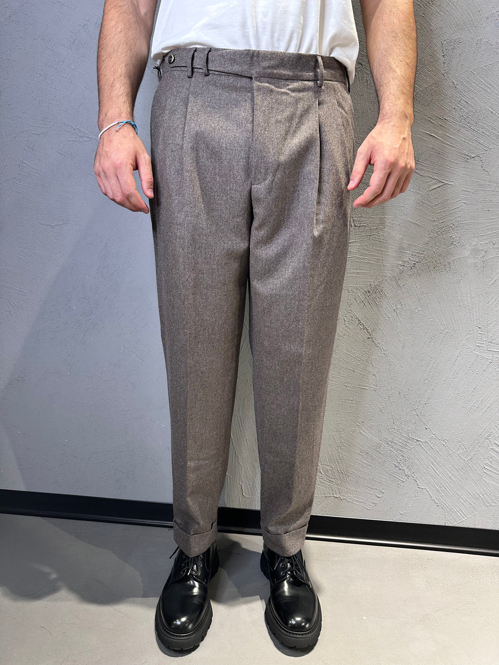 PT torino Pantalone sartoriale grigio. COD. 242