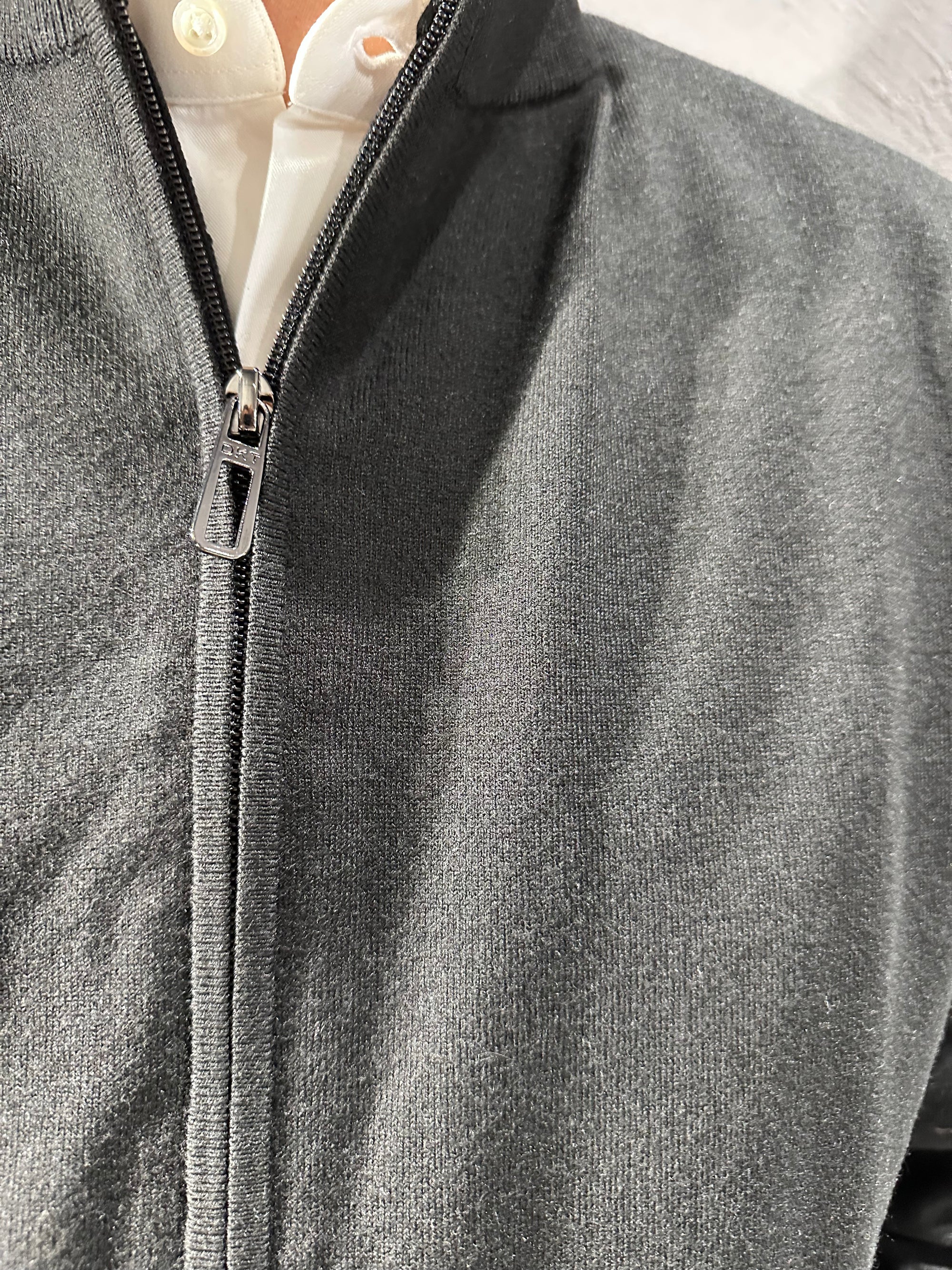 DIKTAT. Lupetto full zip viscosa. COD.277