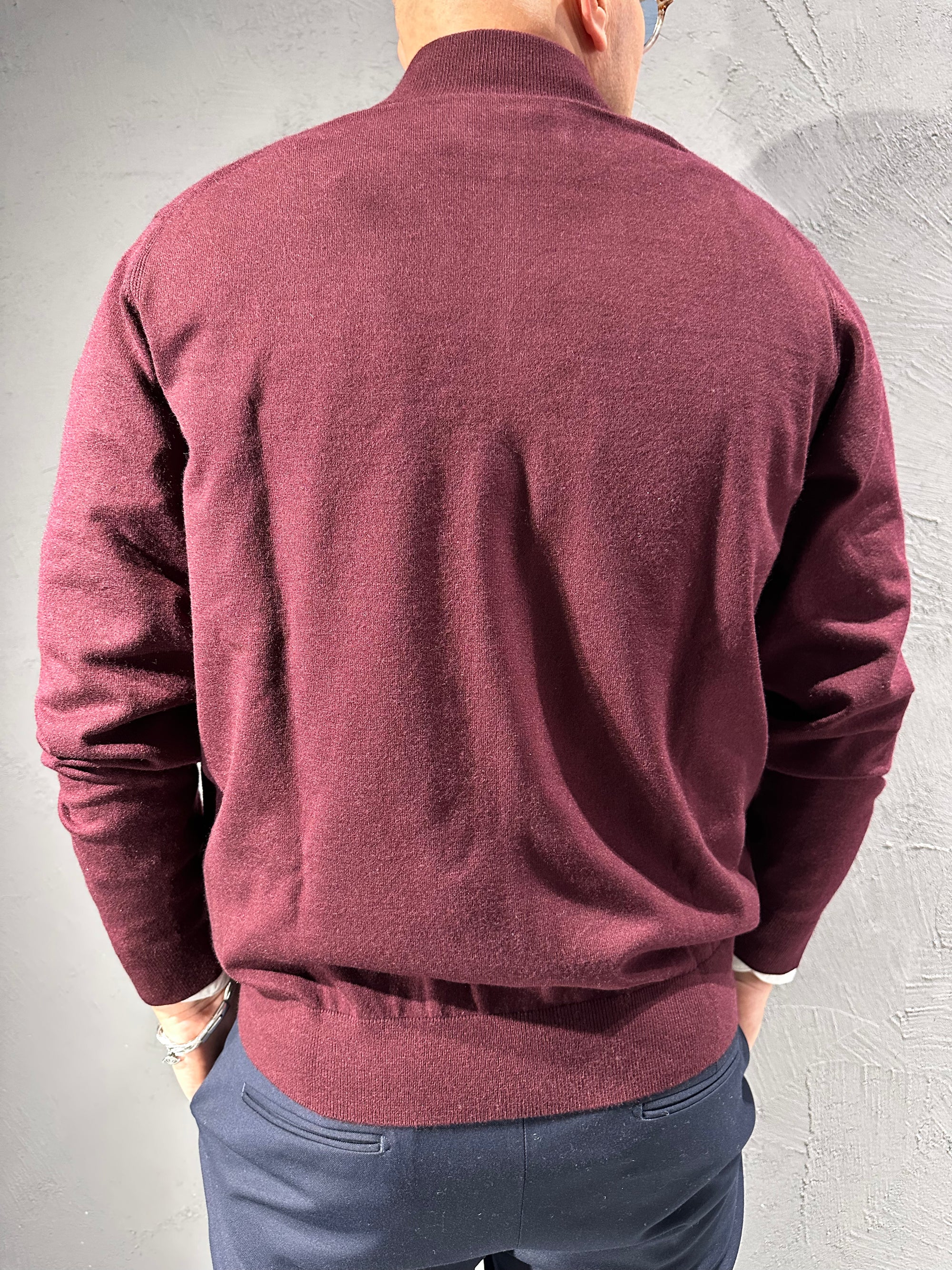 DIKTAT. Lupetto full zip viscosa. COD.277