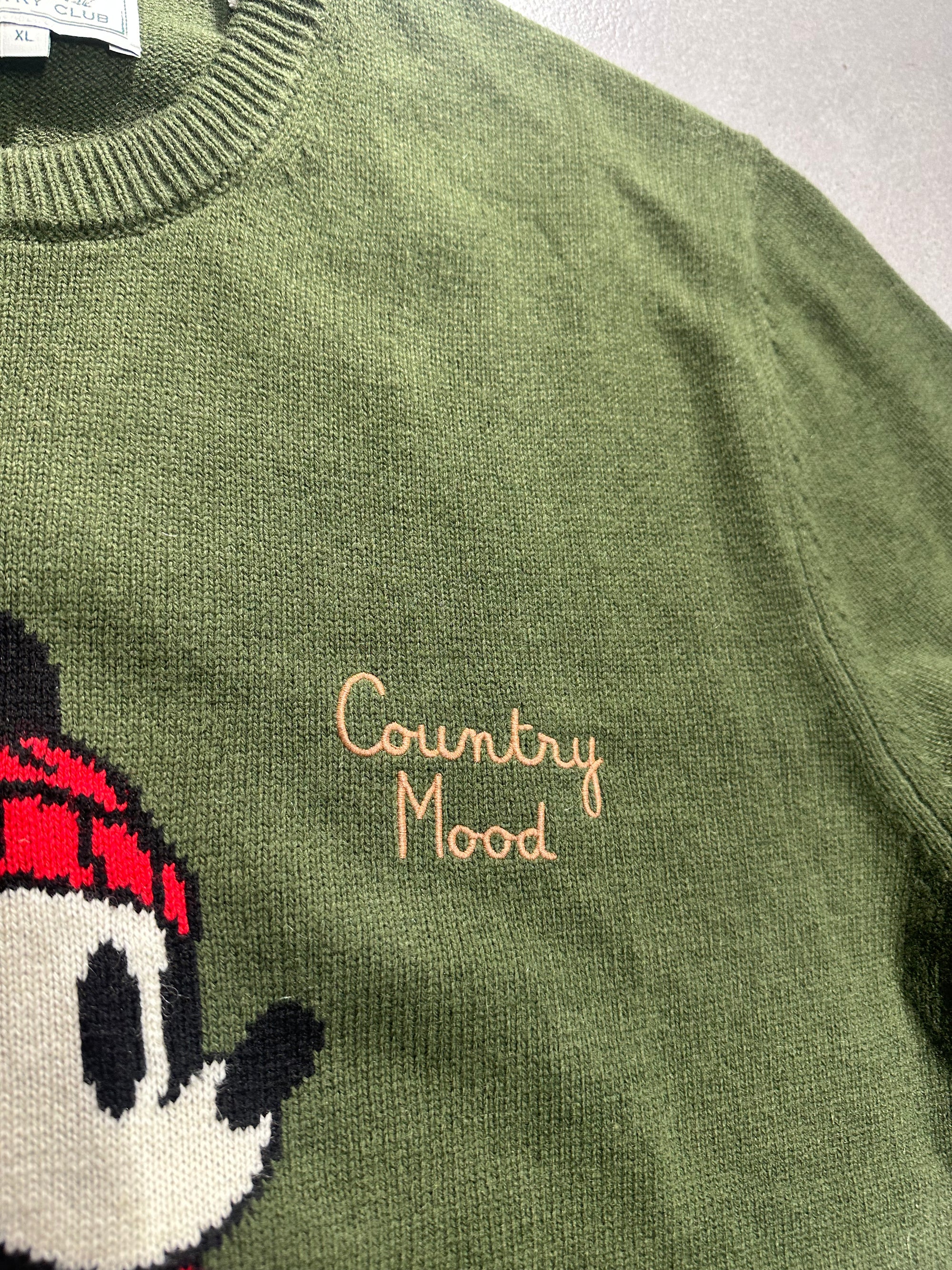 SAINT BARTH. Maglione heron light Mickey Wood . COD. 282