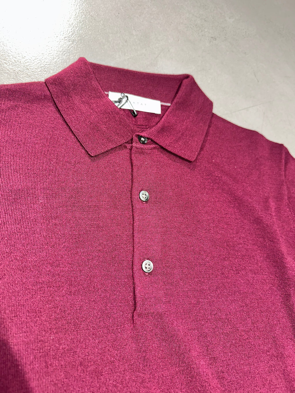 DIKTAT. Polo manica lunga 100% Merinos. COD.275