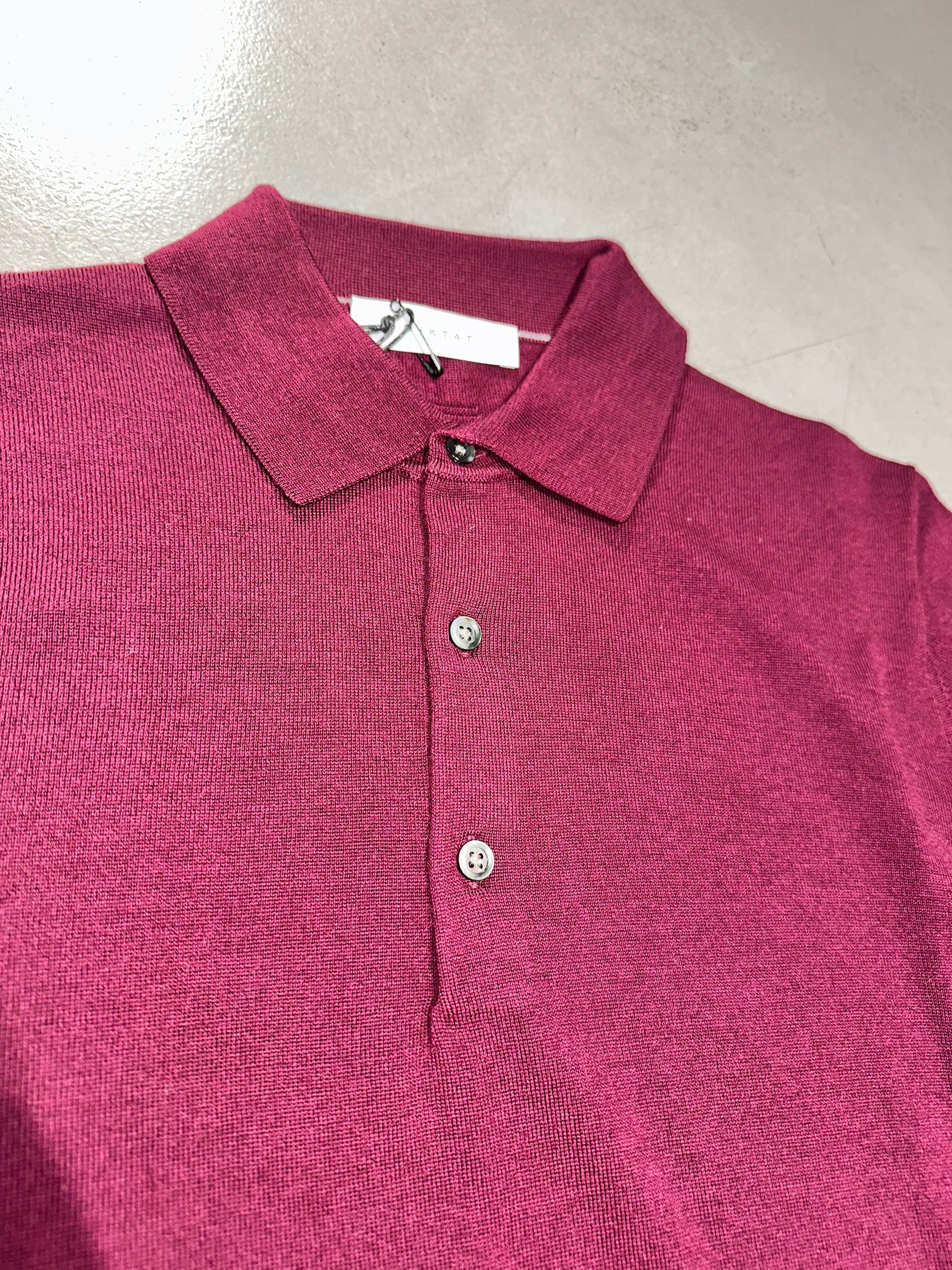 DIKTAT. Polo manica lunga 100% Merinos. COD.275