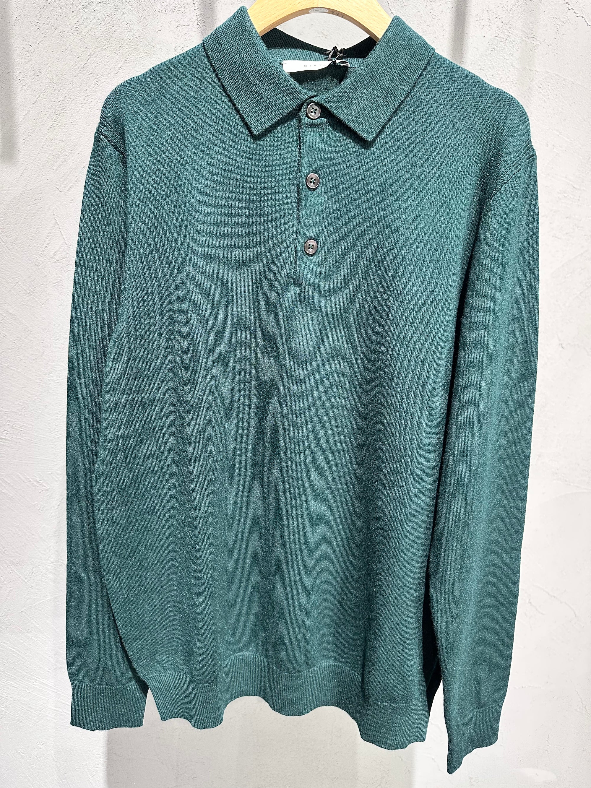 DIKTAT. Polo manica Lunga viscosa cashmere. COD.274