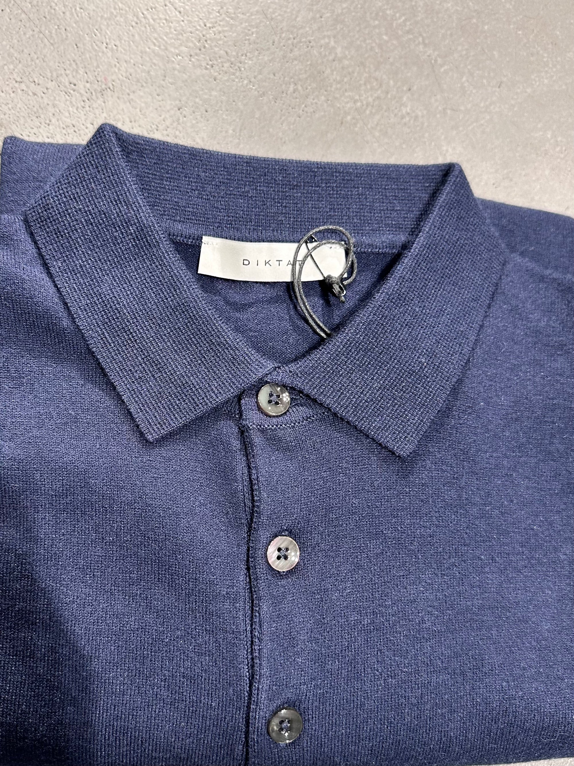 DIKTAT. Polo manica Lunga viscosa cashmere. COD.274