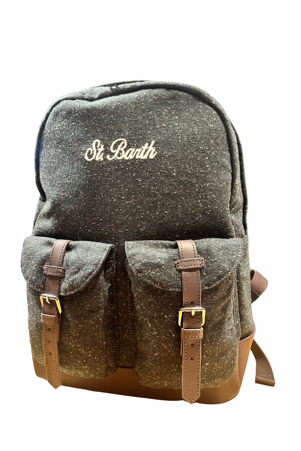 SAINT BARTH. Zaino Cody Donegal backpack verde. COD.523