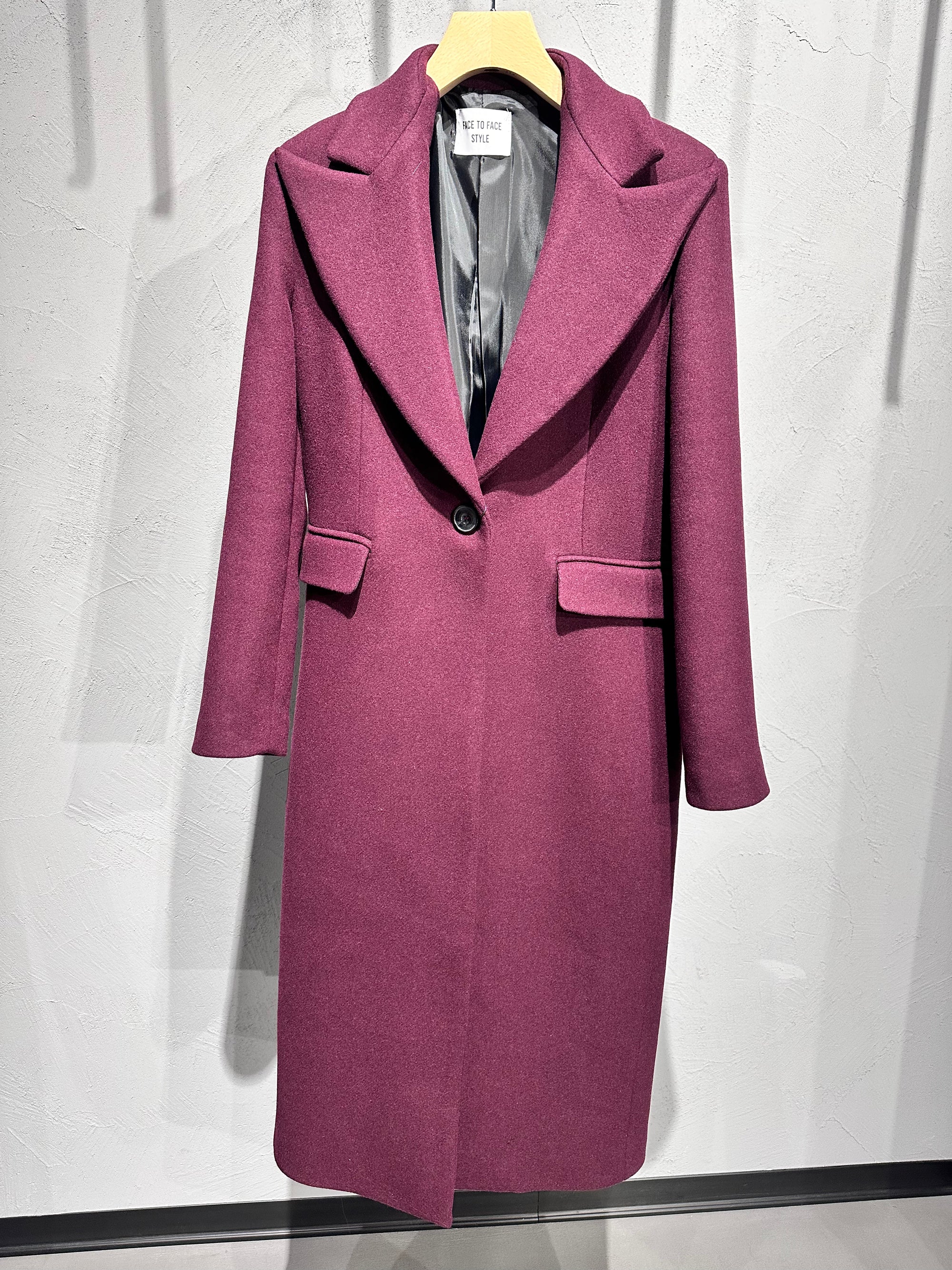 FACE TO FACE. Cappotto Eleanor. COD.204