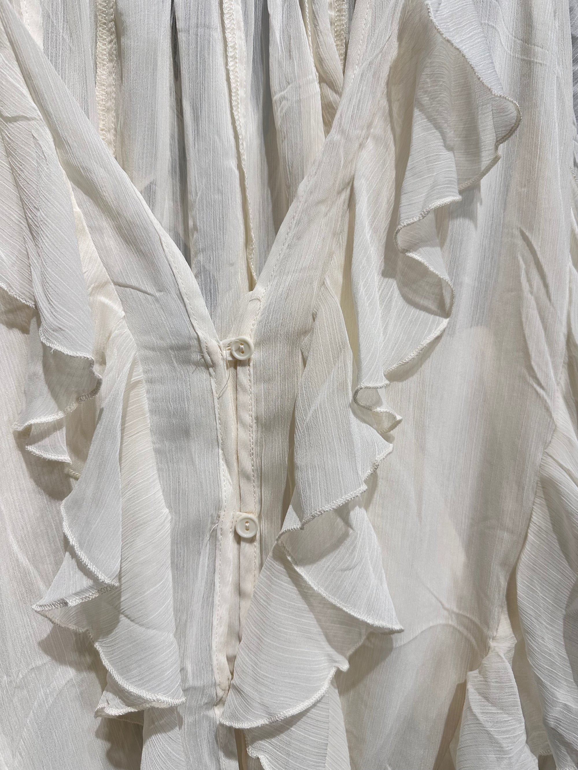 GLAMOROUS. Camicia con rouge crema. COD.818