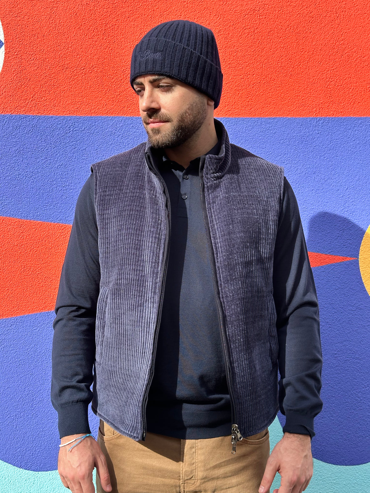 TWENTYONE. Gilet double-face. COD.293