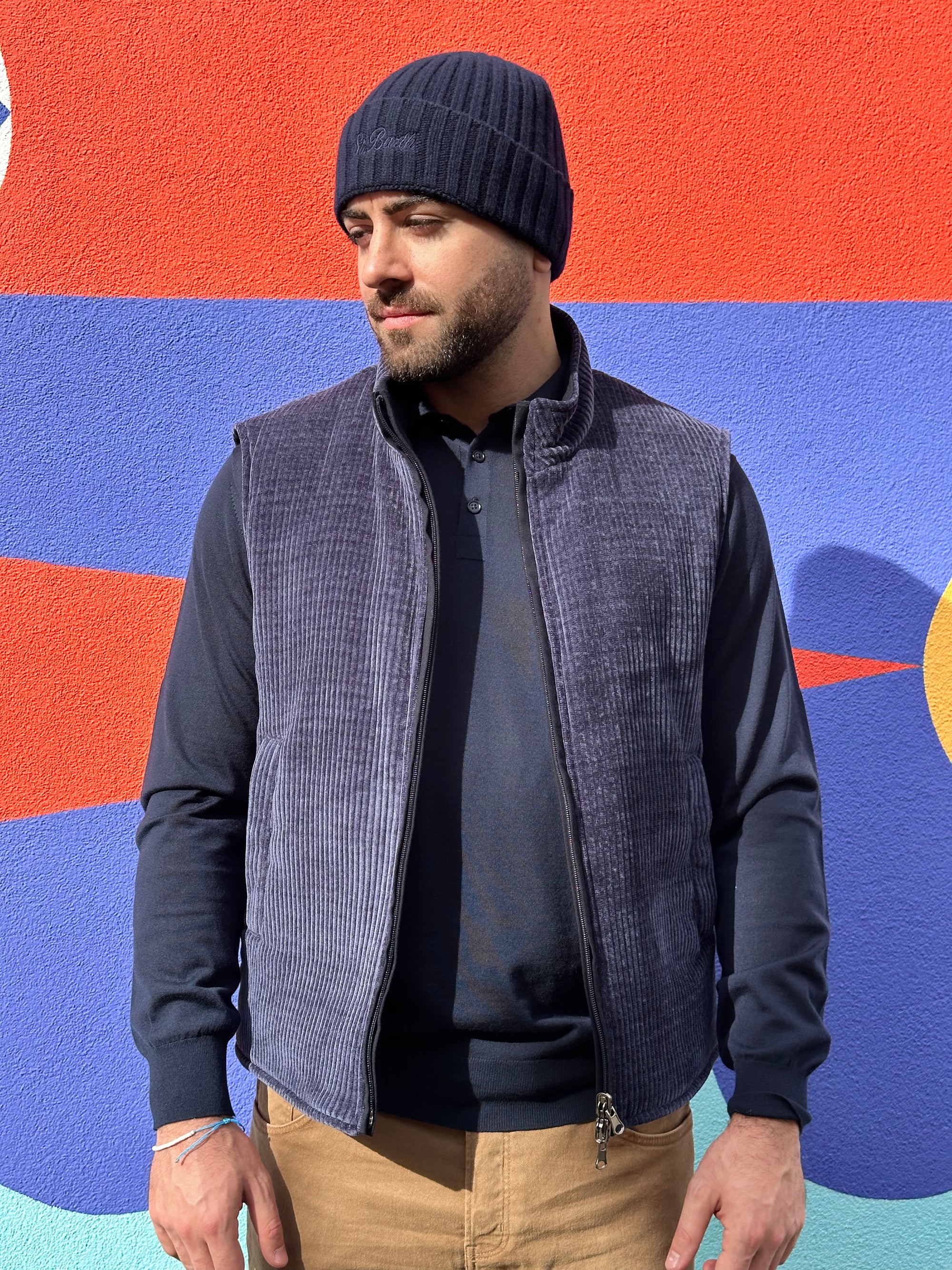 TWENTYONE. Gilet double-face. COD.293