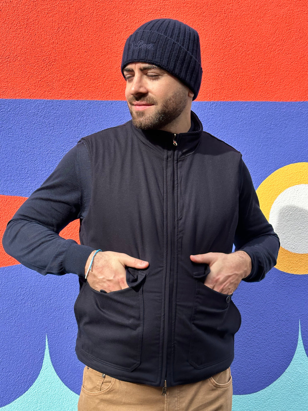 TWENTYONE. Gilet double-face. COD.293