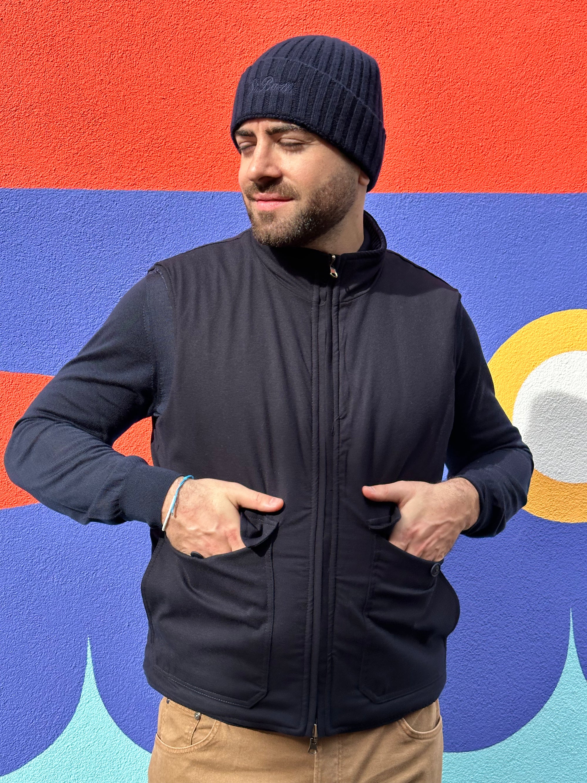 TWENTYONE. Gilet double-face. COD.293