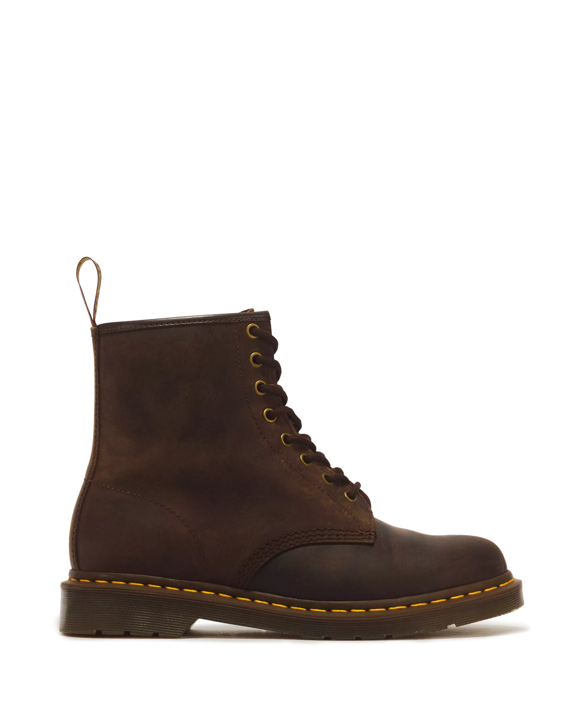 DR MARTENS Stivale in pelle marrone cod 3093 iw
