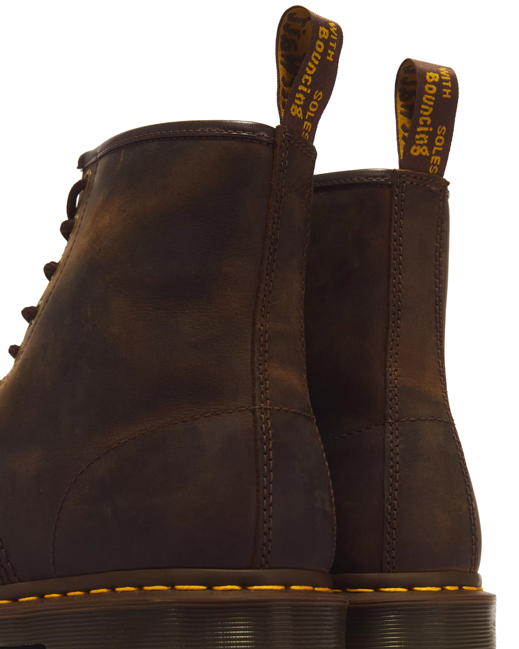 DR MARTENS Stivale in pelle marrone cod 3093 iw