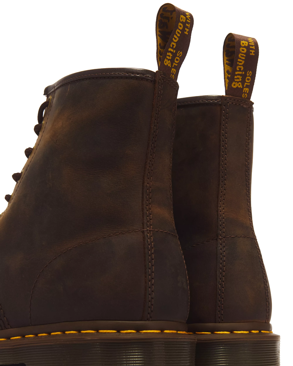 DR MARTENS Stivale in pelle marrone cod 3093 iw