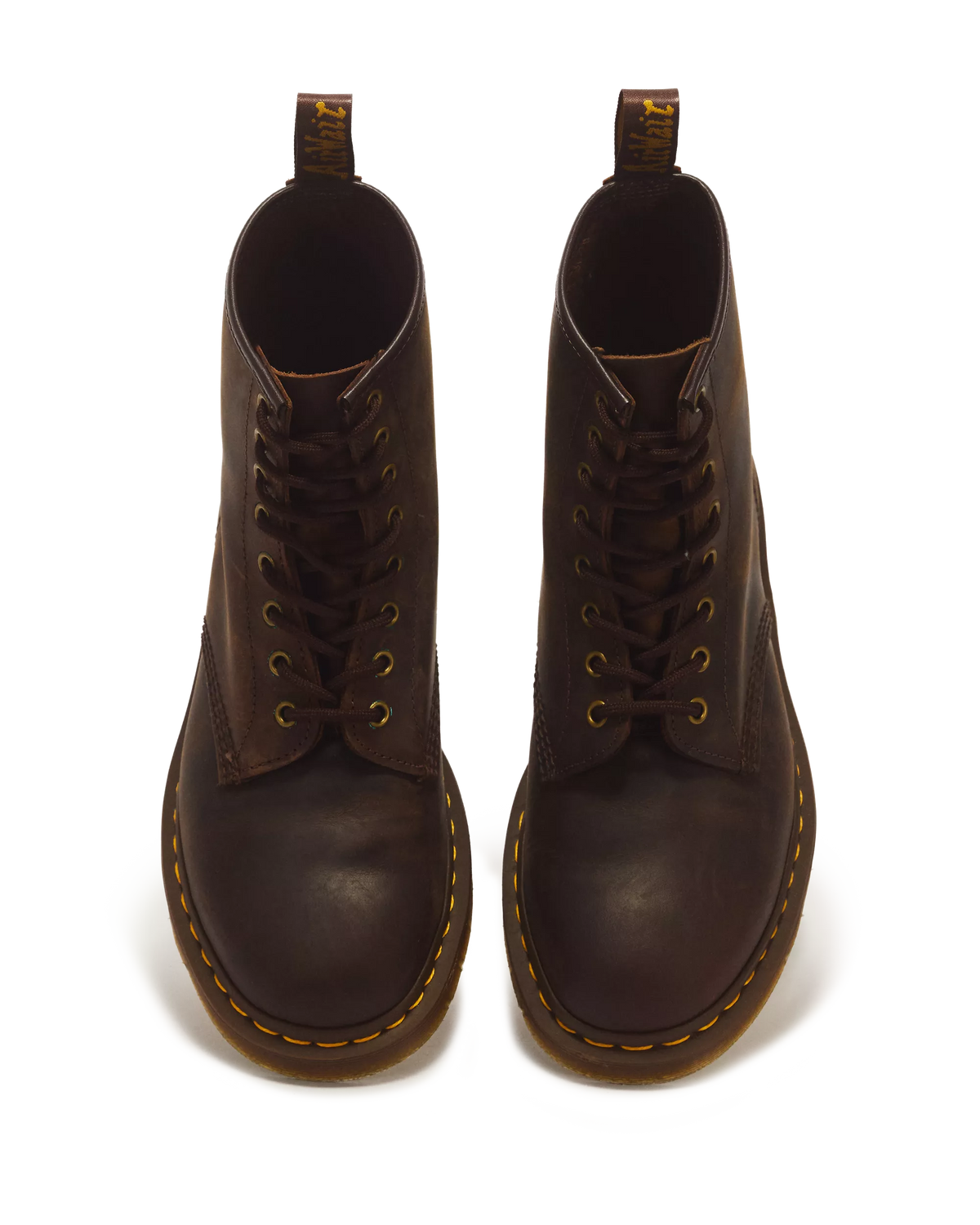 DR MARTENS Stivale in pelle marrone cod 3093 iw
