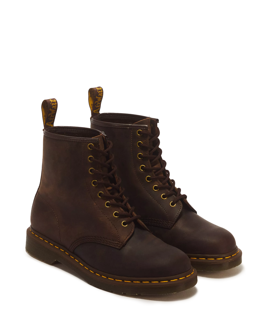 DR MARTENS Stivale in pelle marrone cod 3093 iw