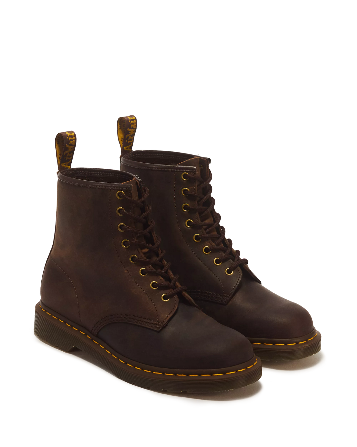 DR MARTENS Stivale in pelle marrone cod 3093 iw