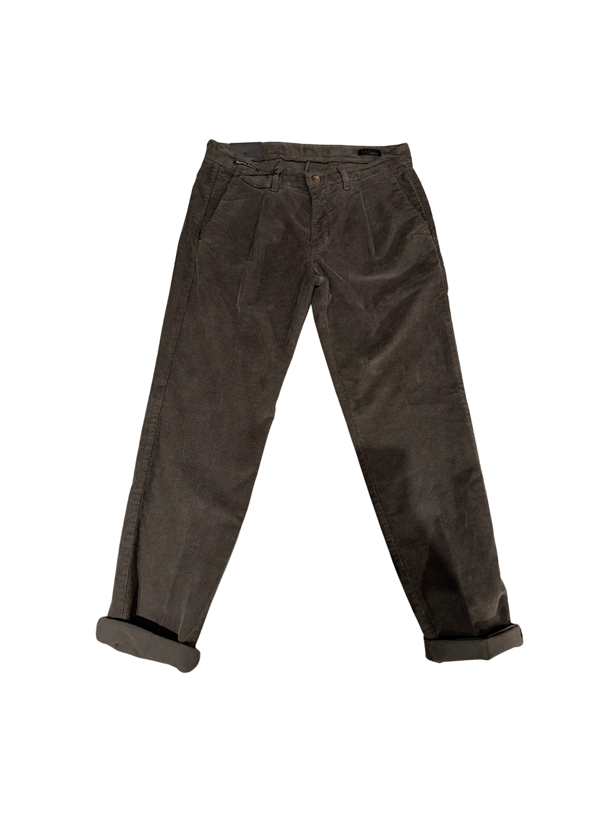P.T.I PANTALONE IN VELLUTO A COSTE COD.286