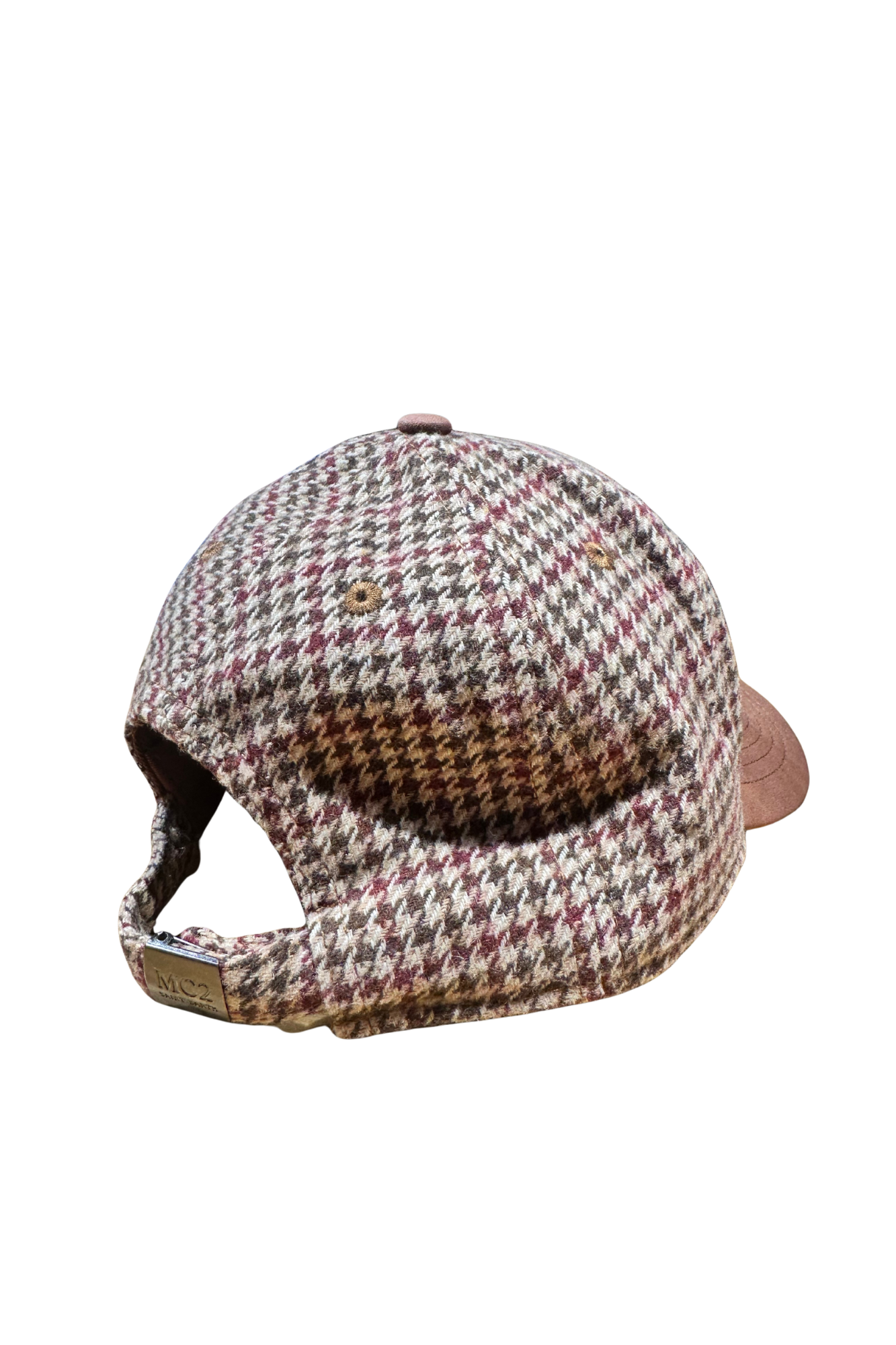 SAINT BARTH. Cappello con visiera Baseball Felt in misto lana Marrone. COD.518