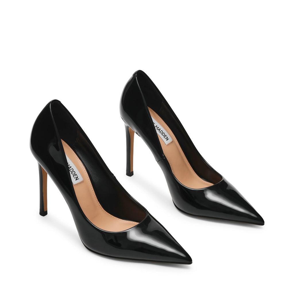 STEVE MADDEN THRIVE DèCOLLETè NERO VERNICE