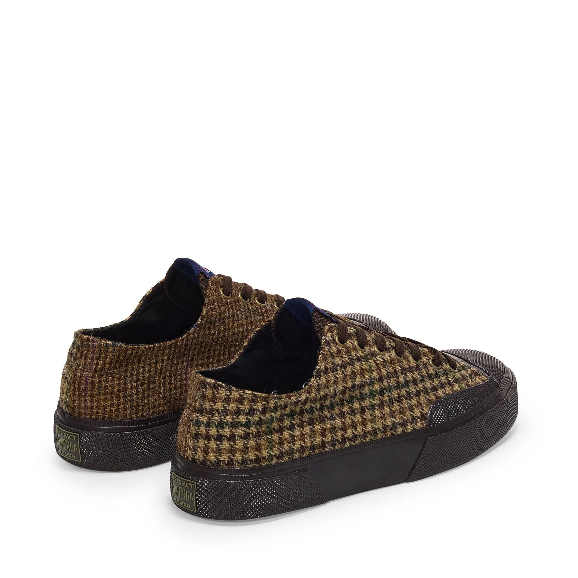 SUPERGA. Sneakers basse BROWN-DK BROWN. COD.328