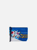 SAINT BARTH. Pochette Aline effetto lana. Vacanze di natale special edition Locandina. COD.510