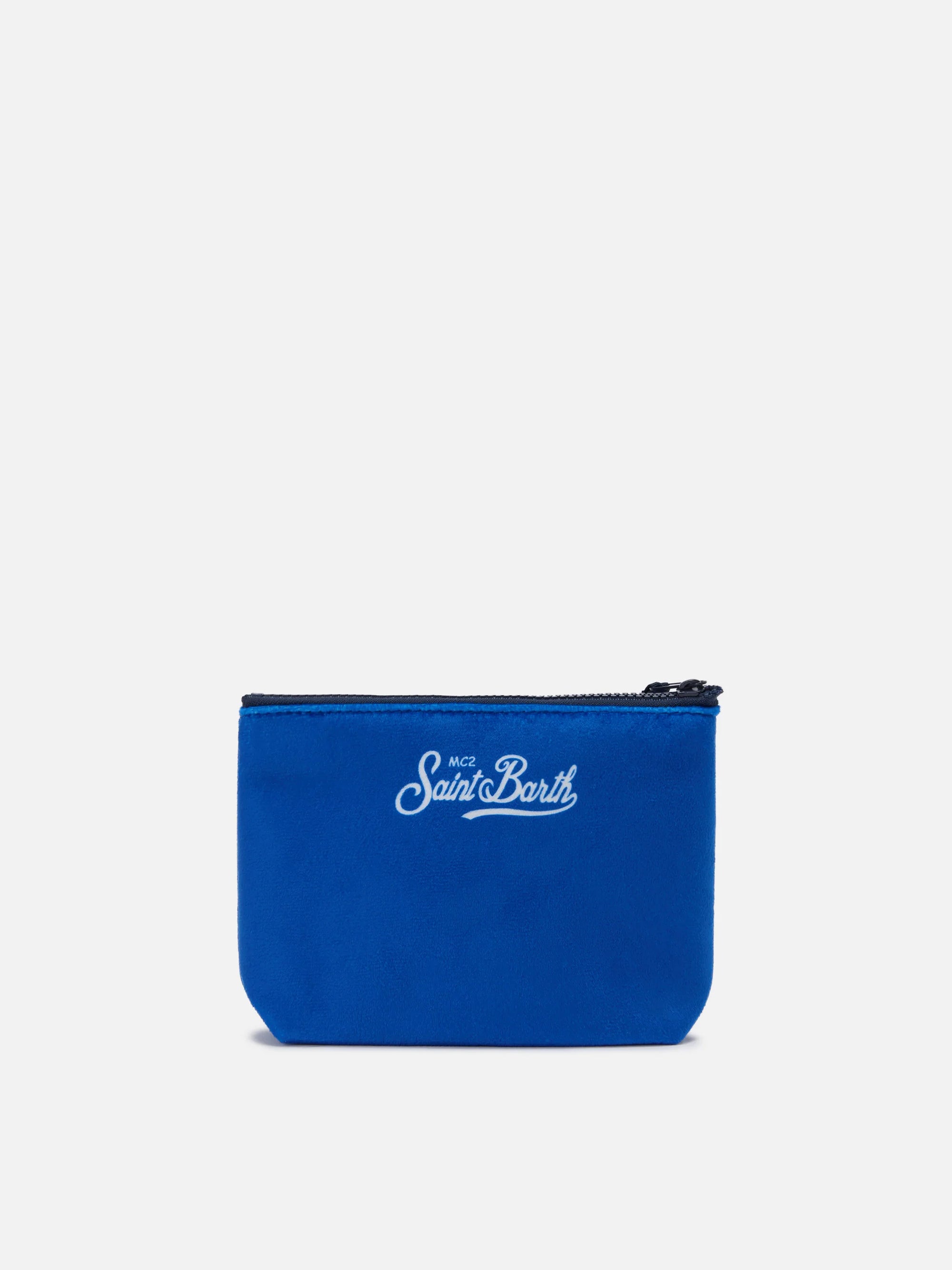 SAINT BARTH. Pochette Aline effetto lana. Vacanze di natale special edition Locandina. COD.510