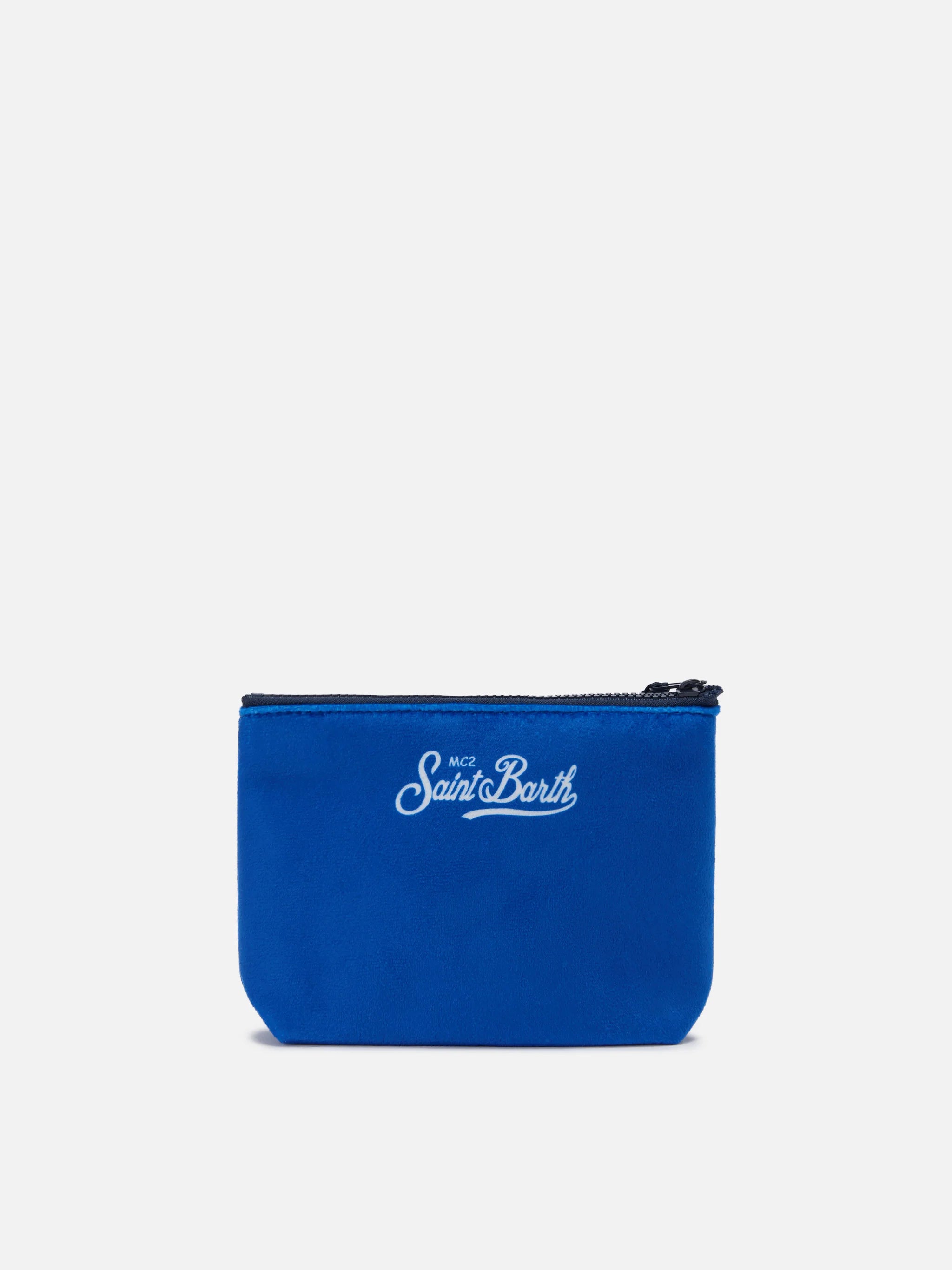 SAINT BARTH. Pochette Aline effetto lana. Vacanze di natale special edition Locandina. COD.510