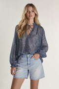 Glamorous camicia con stampa cashmire cod.1199