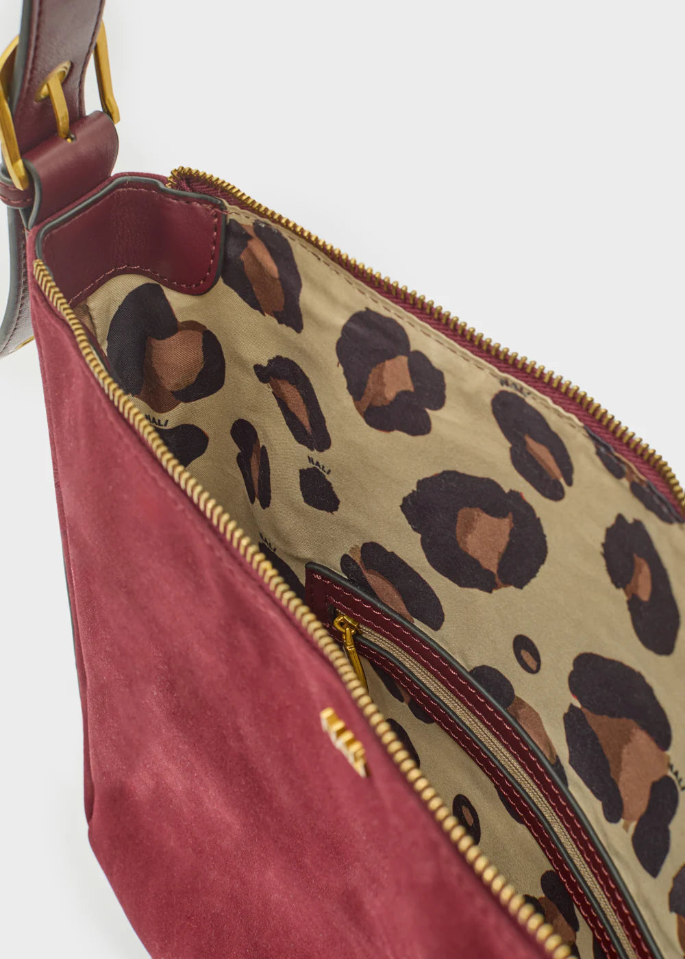 NALì. BORSA JOANNE A SPALLA CON BORCHIE. COD.534