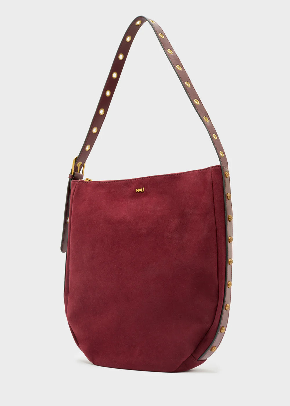 NALì. BORSA JOANNE A SPALLA CON BORCHIE. COD.534